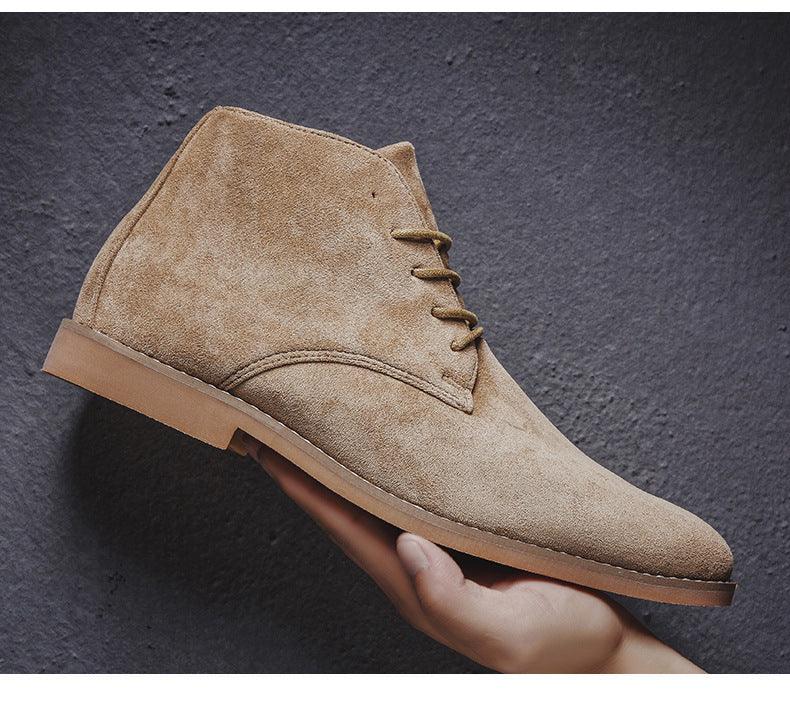 Men's Chukka Boot Suede Lace-Up Ankle