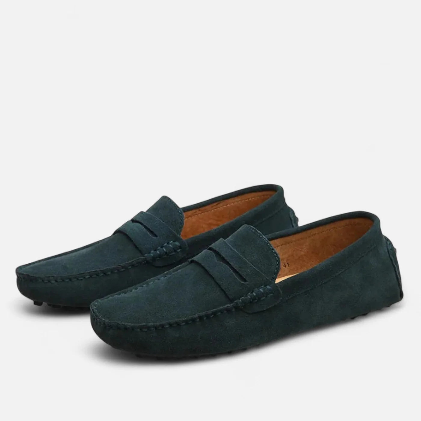Men’s Leather Driving Loafers | Classic Slip-On