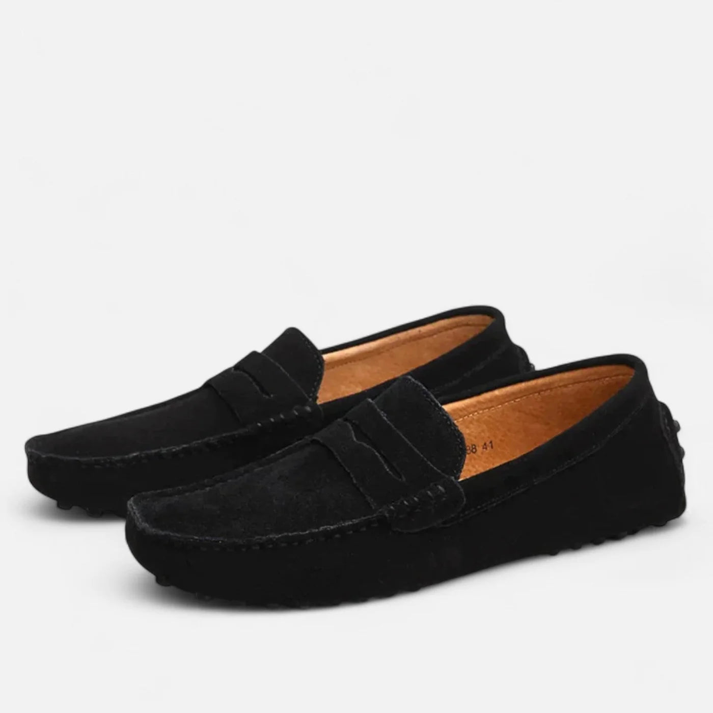 Men’s Leather Driving Loafers | Classic Slip-On