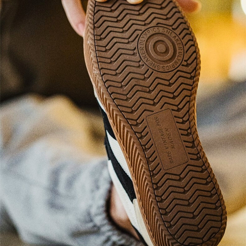 Men's Sneakers Suede Canvas Gum Sole