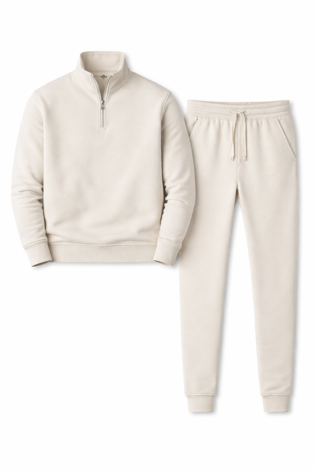 Men’s Half-Zip Tracksuit Set | Tapered Jogger Co-ord