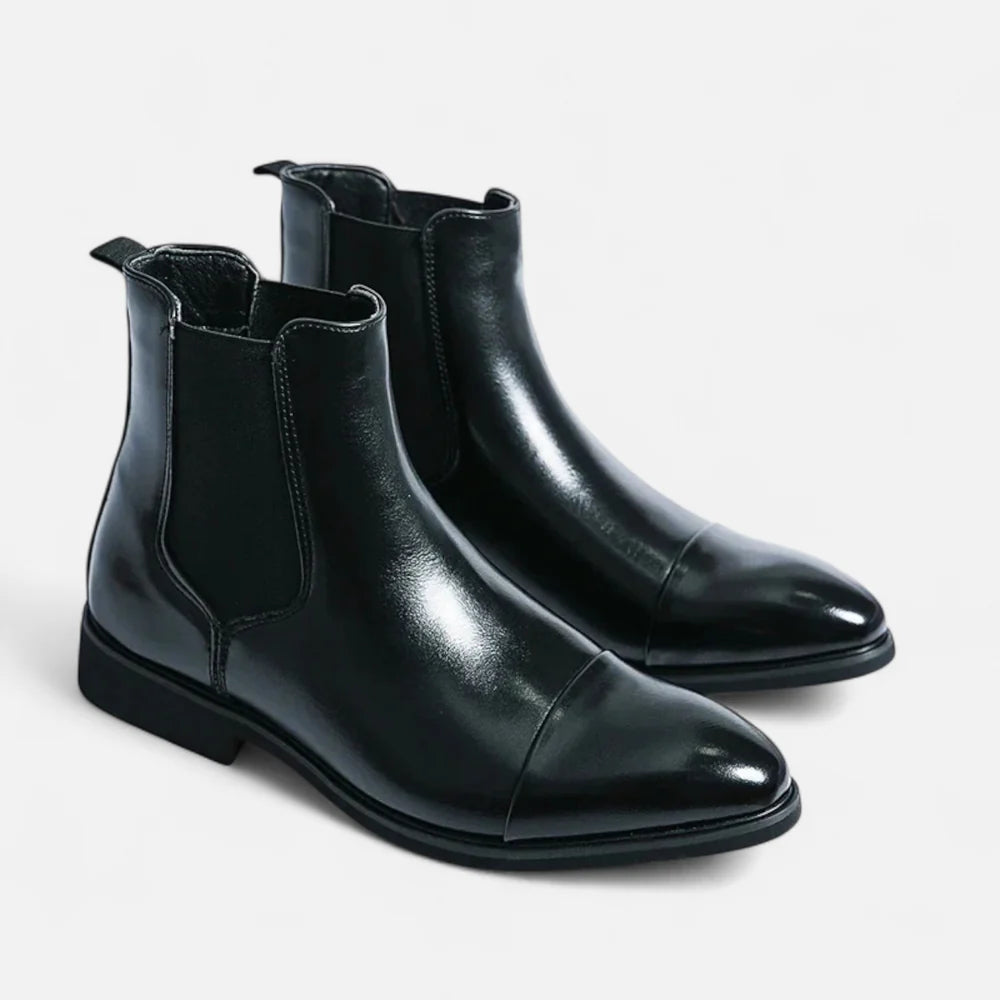 Men’s Leather Chelsea Boots | Venthia – Classic Ankle Boots