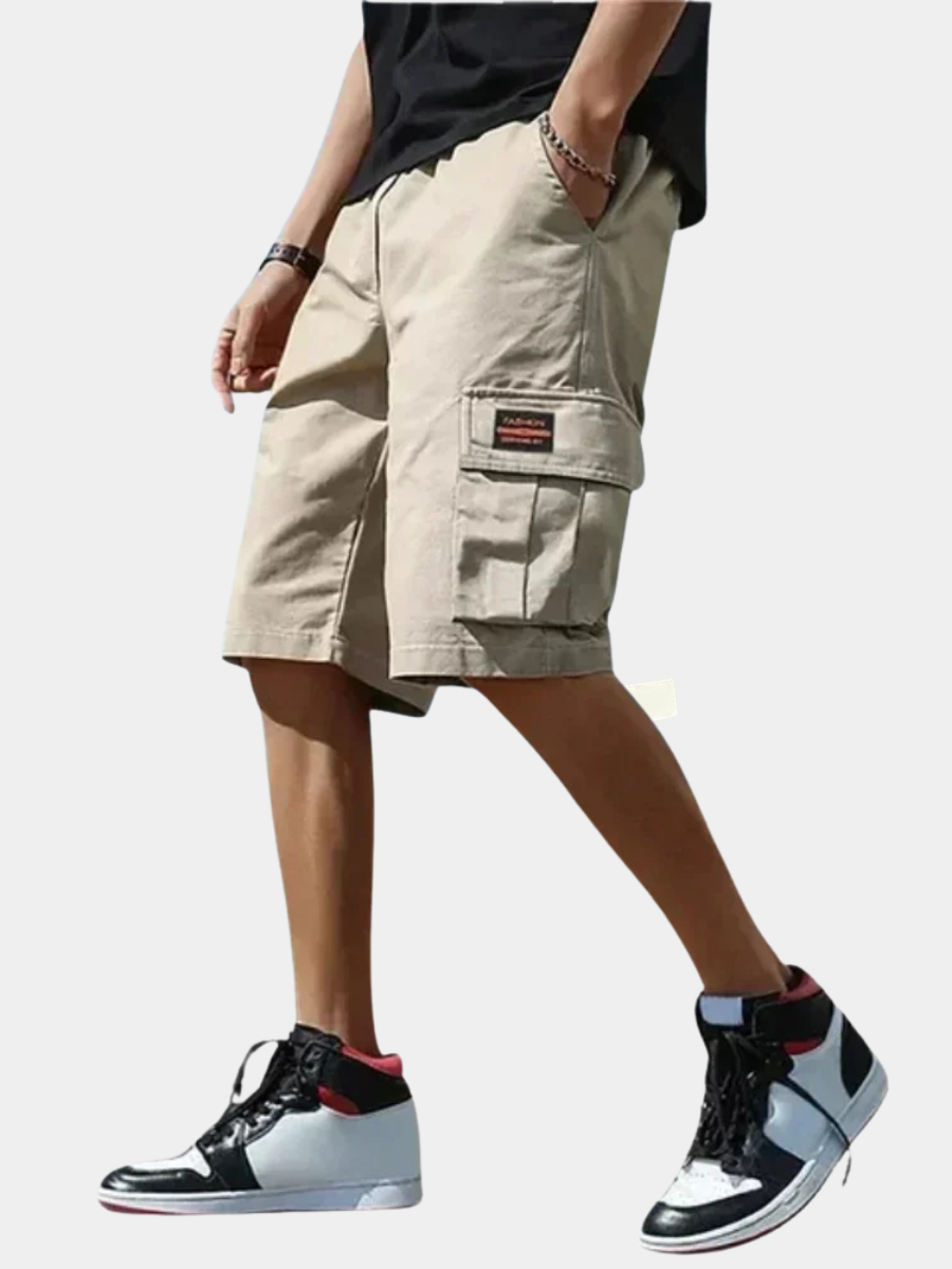Men's Cargo Shorts Relaxed Fit Flap Pocket