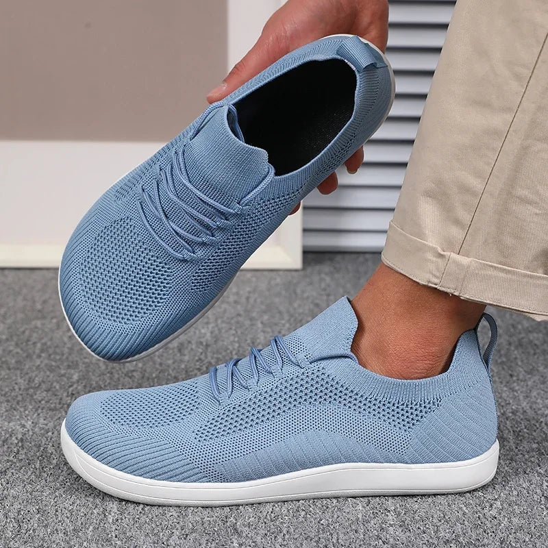 Men’s Breathable Mesh Trainers | Lightweight Cushioned Walking Sneakers