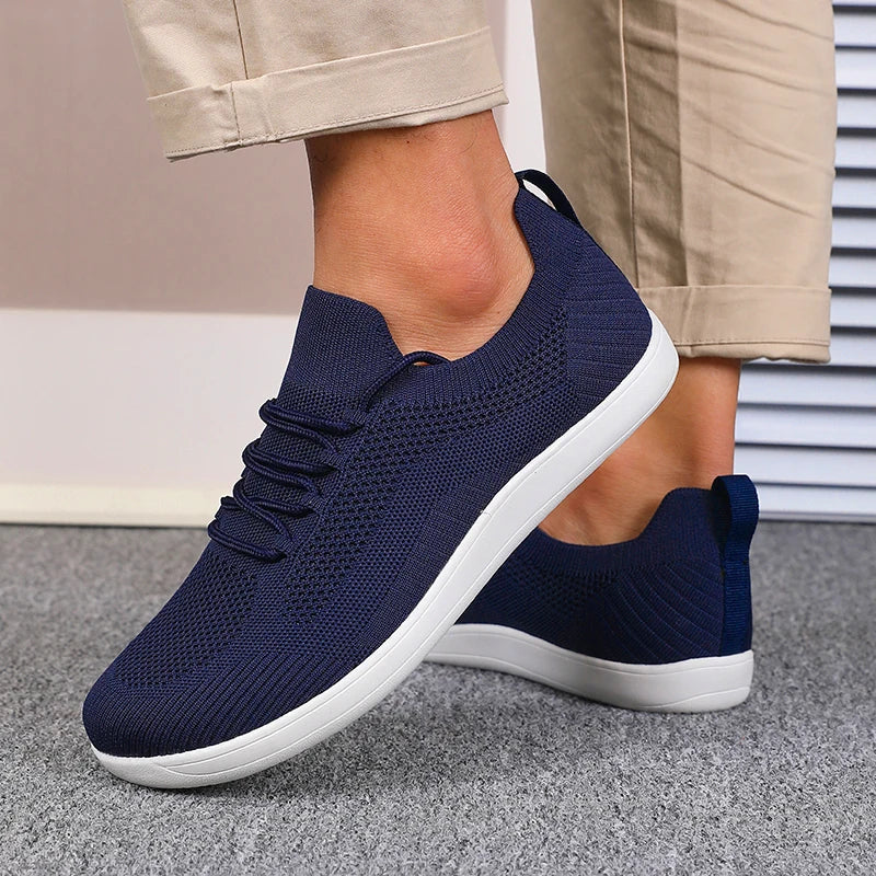 Men’s Breathable Mesh Trainers | Lightweight Cushioned Walking Sneakers