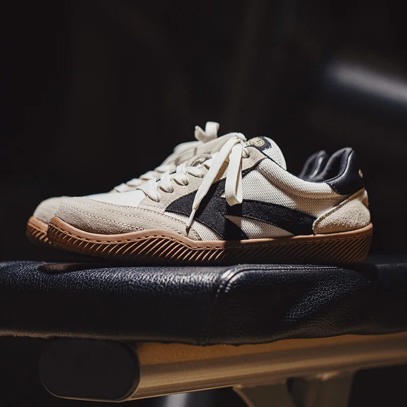 Men's Sneakers Suede Canvas Gum Sole