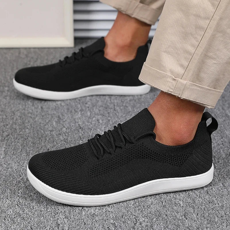 Men’s Breathable Mesh Trainers | Lightweight Cushioned Walking Sneakers