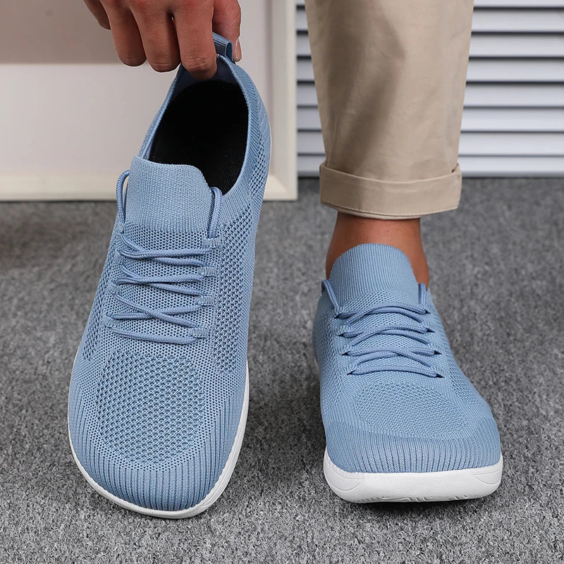 Men’s Breathable Mesh Trainers | Lightweight Cushioned Walking Sneakers