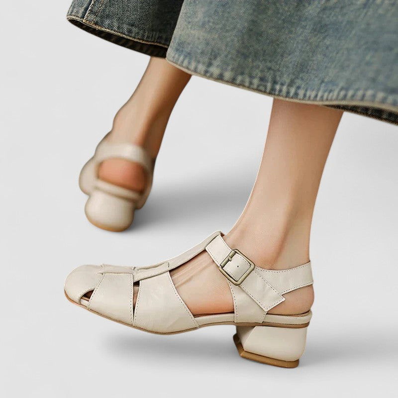 Women’s Closed-Toe Sandals | Adjustable Slingback Style
