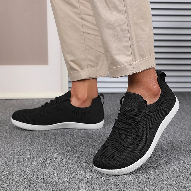 Men’s Breathable Mesh Trainers | Lightweight Cushioned Walking Sneakers