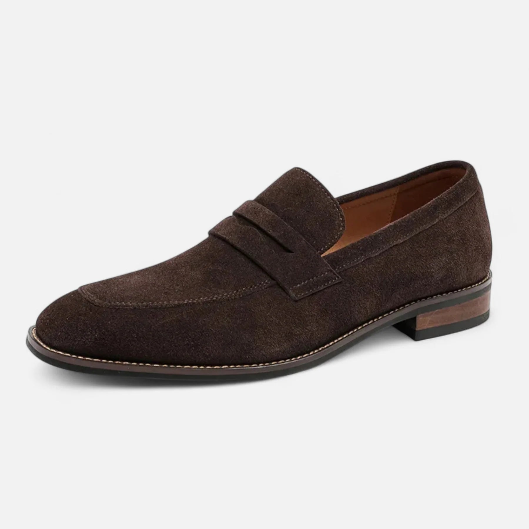 Men’s Suede Penny Loafers | Classic Slip-On