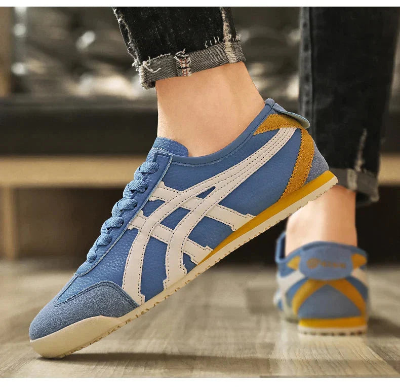 Men's Trainers Retro Suede Low-Profile Lace-Up - Blue