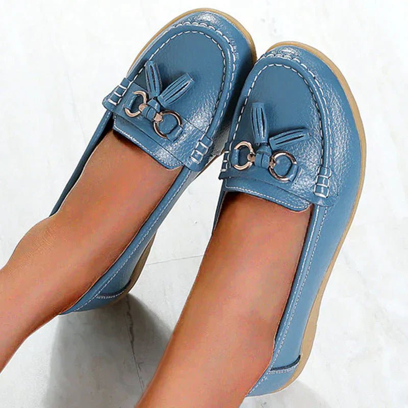 Women’s Decorative Tassel Moccasin Loafers