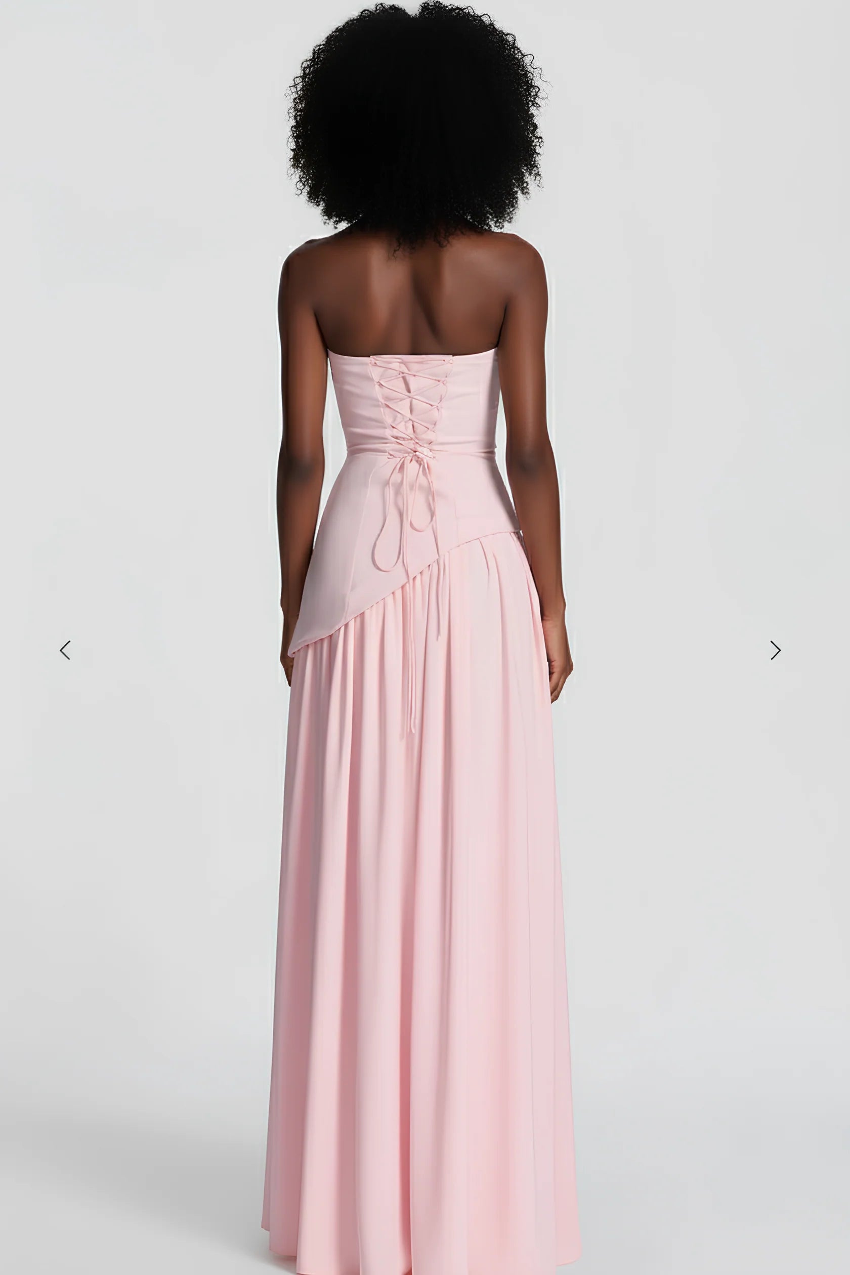 Women’s Scarf Neck Asymmetric Maxi Dress