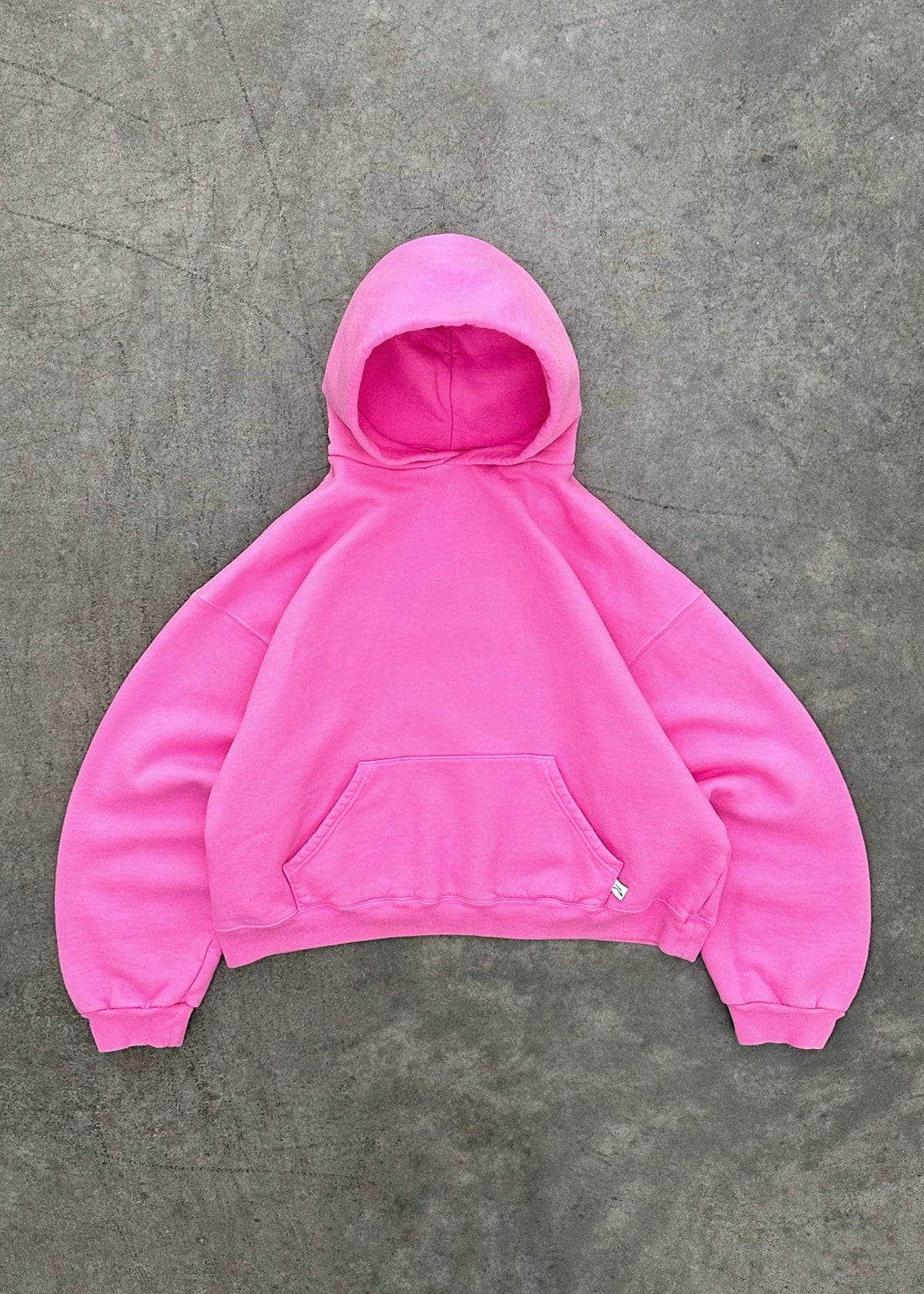 Unisex hooded pullover sweatshirt with long sleeves and kangaroo pocket