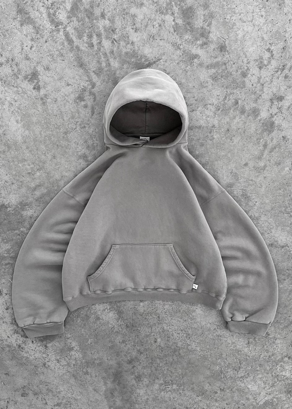 Unisex hooded pullover sweatshirt with long sleeves and kangaroo pocket