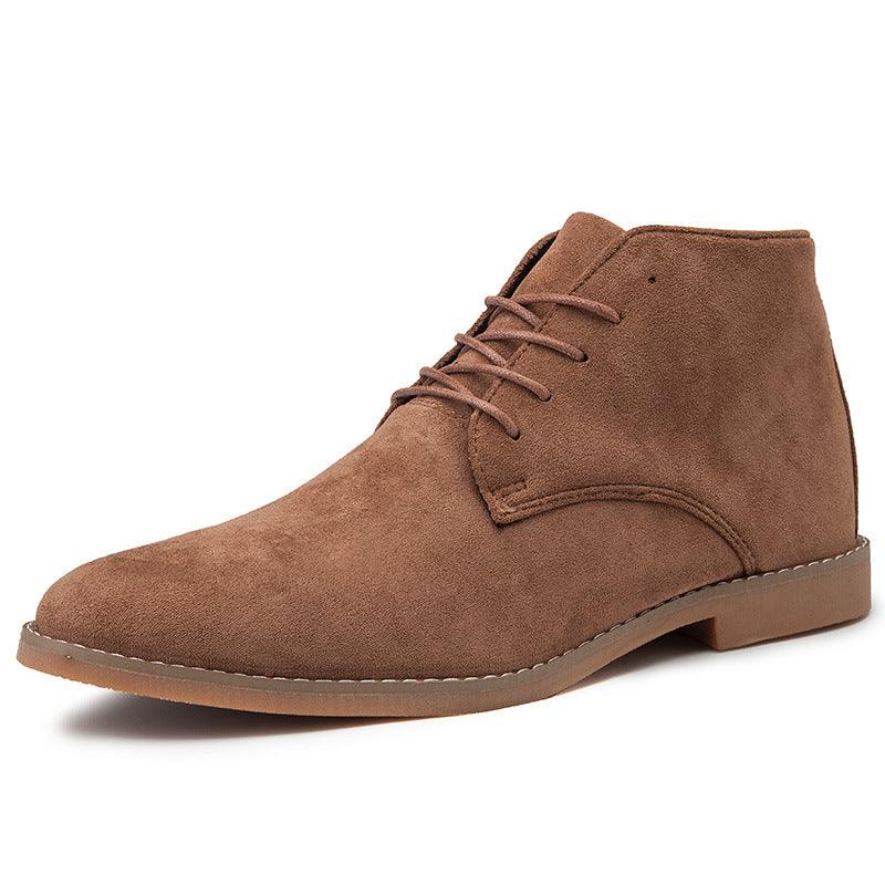 Men's Chukka Boot Suede Lace-Up Ankle - Brown