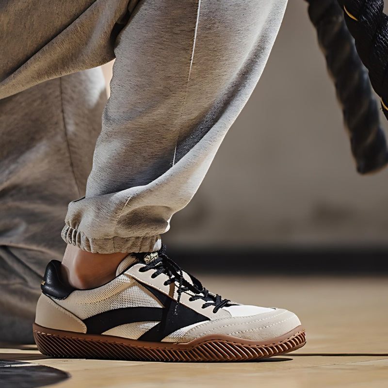 Men's Sneakers Suede Canvas Gum Sole