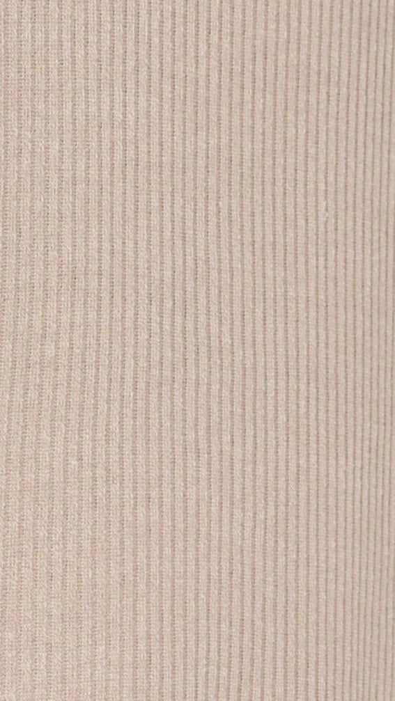 Women's Ribbed Knit Lounge Set - Taupe