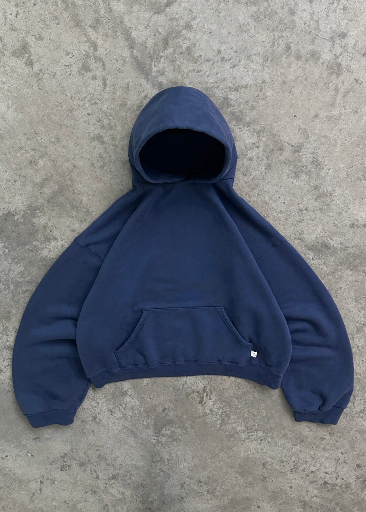 Unisex hooded pullover sweatshirt with long sleeves and kangaroo pocket