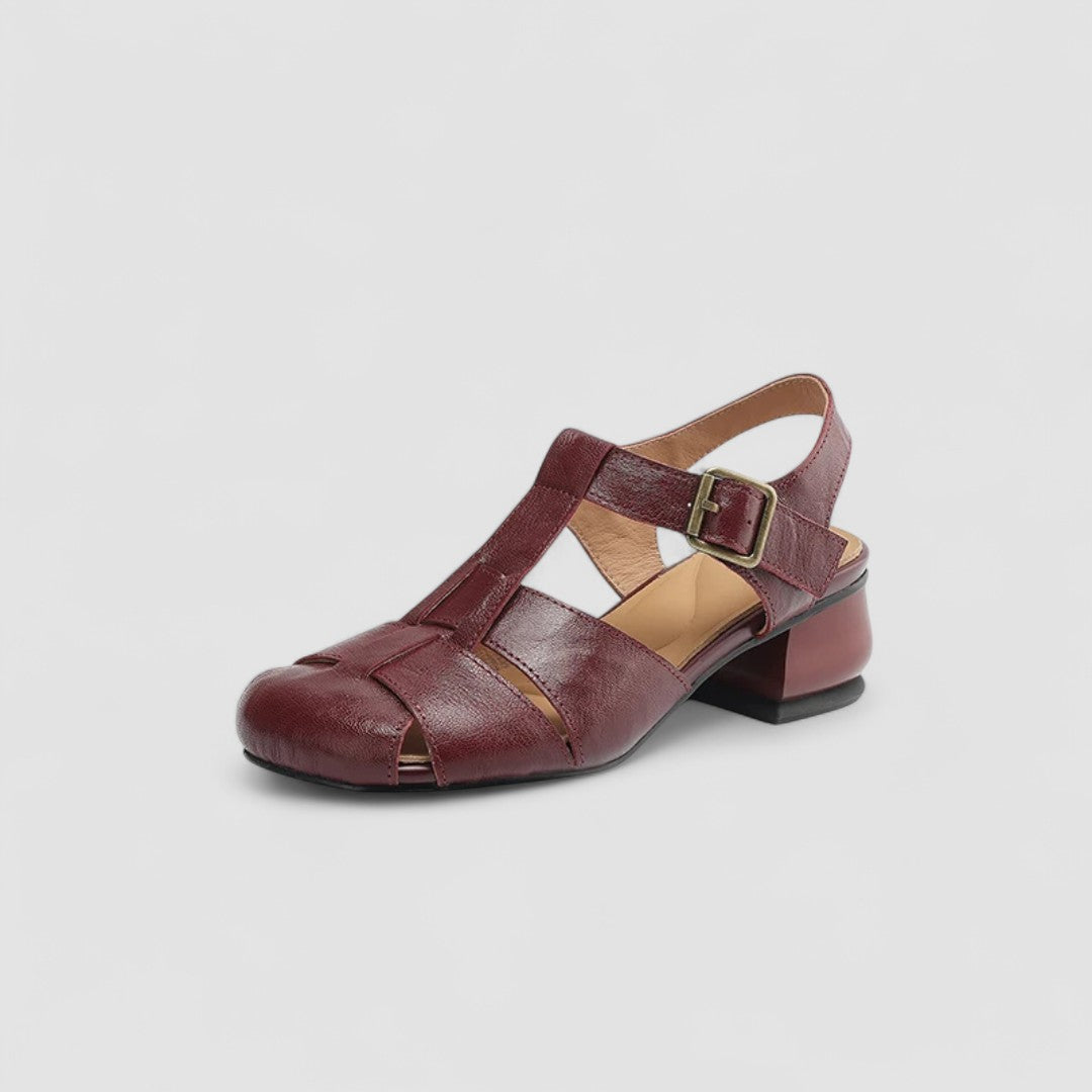 Women’s Closed-Toe Sandals | Adjustable Slingback Style
