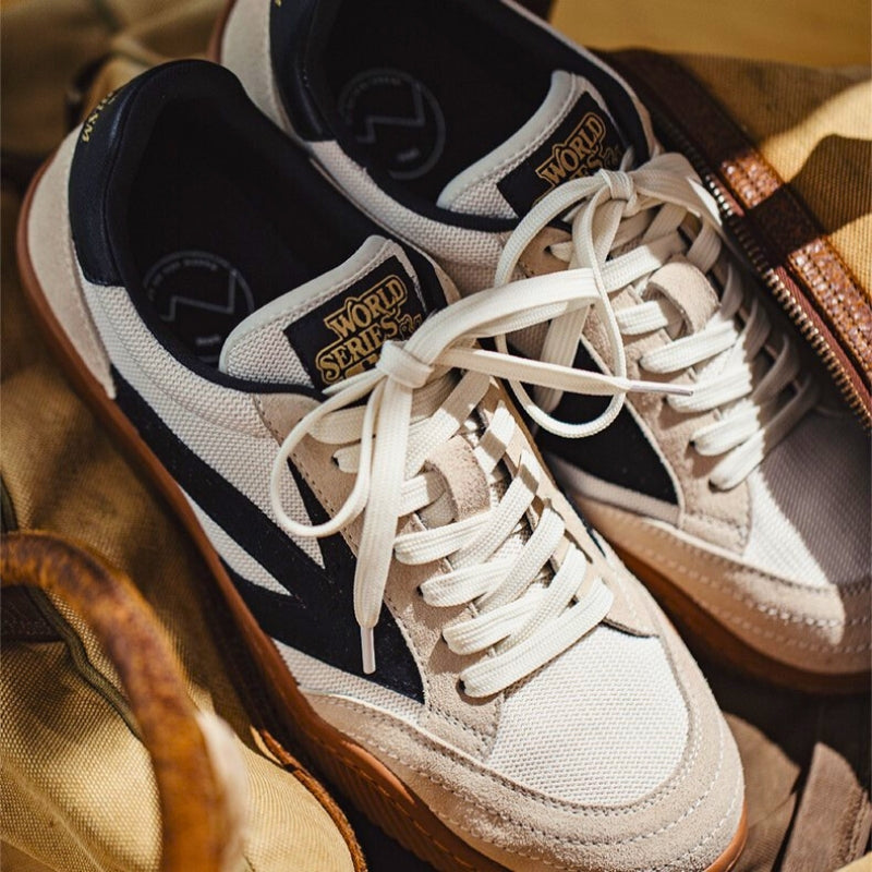 Men's Sneakers Suede Canvas Gum Sole