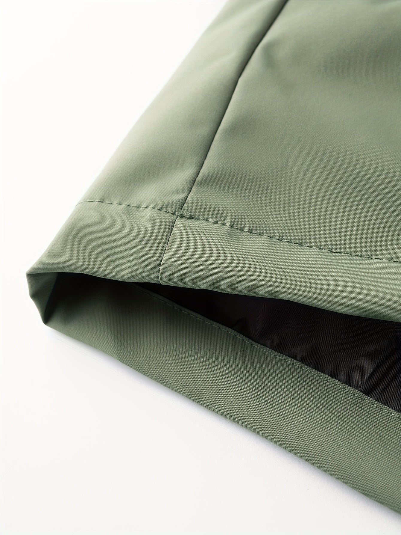 Men's Hooded Jacket Colour-Block Zip-Up