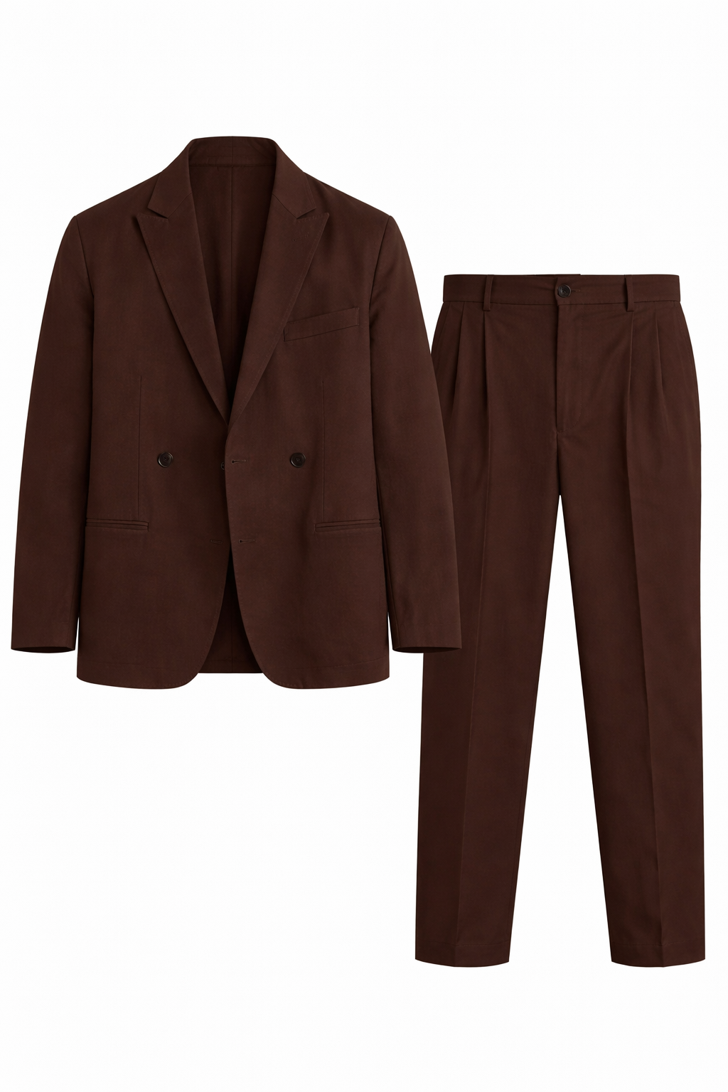 Men’s Tailored Formal Suit Set | Structured Two-Piece