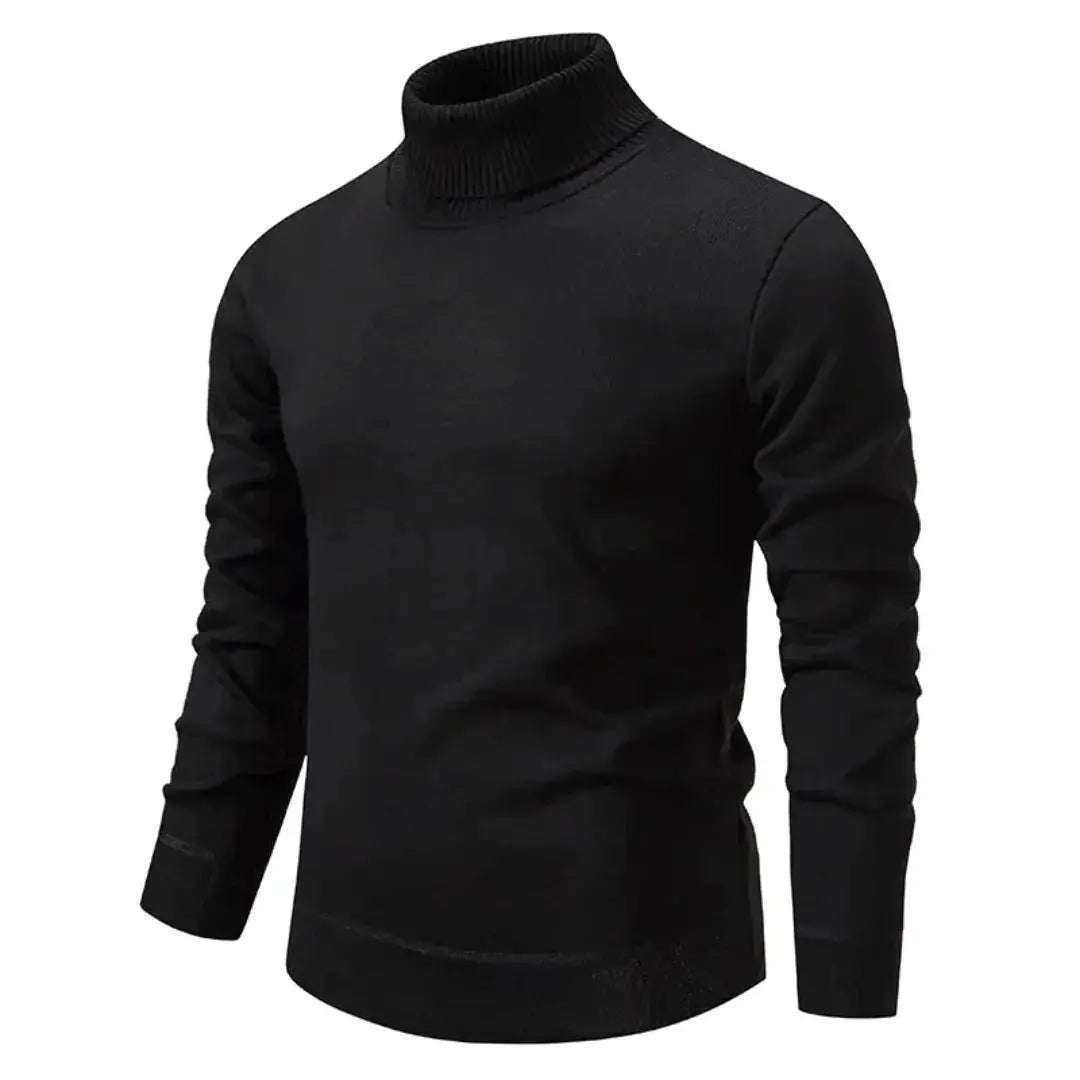 giovanni_classic_turtleneck_black_front_flatlay