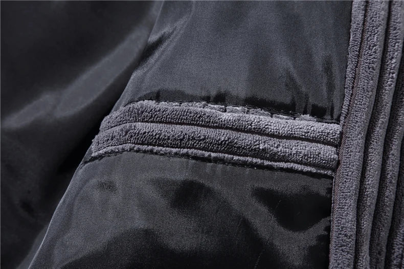 Men's Corduroy Puffer Jacket Stand Collar