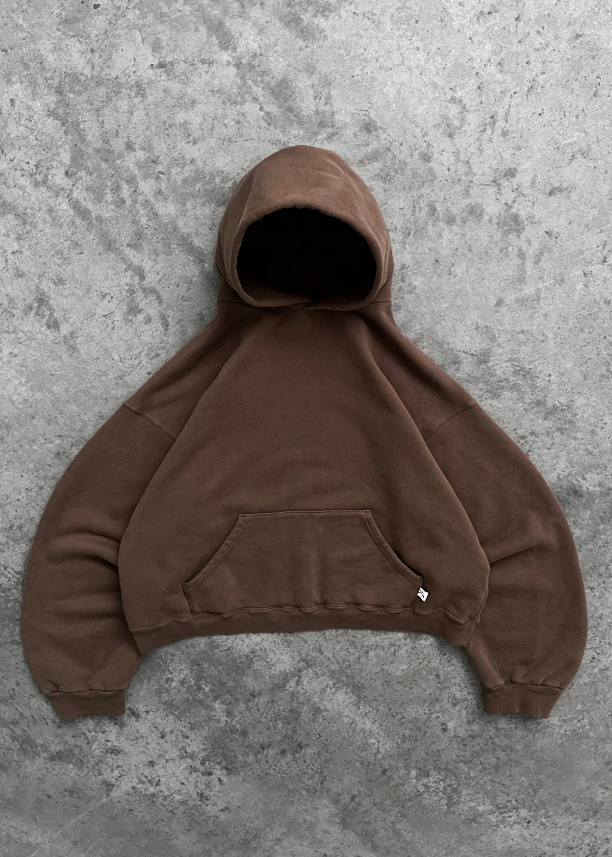 Unisex hooded pullover sweatshirt with long sleeves and kangaroo pocket