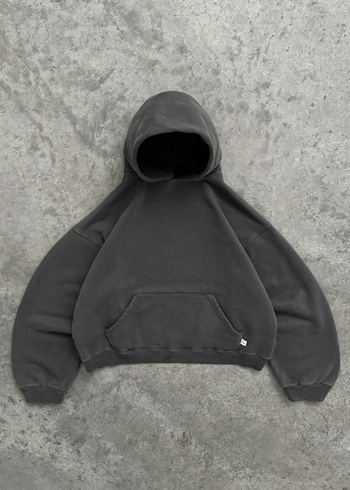 Unisex hooded pullover sweatshirt with long sleeves and kangaroo pocket