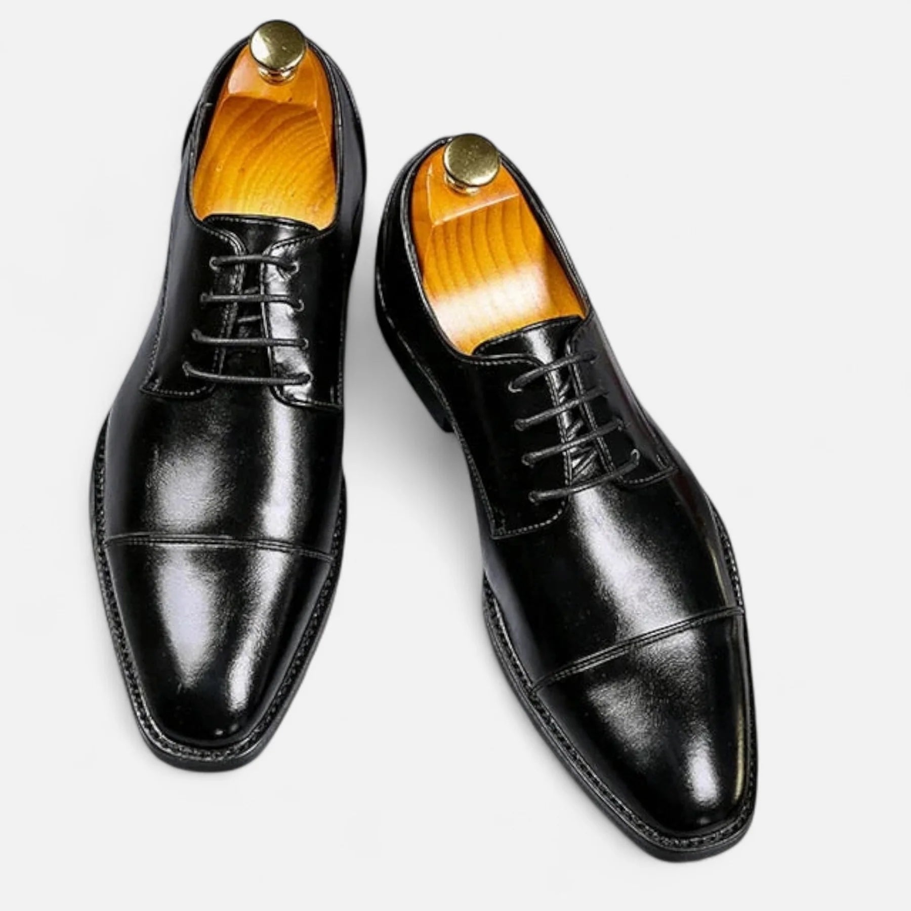 Men’s Leather Oxford Shoes | Classic Lace-Up