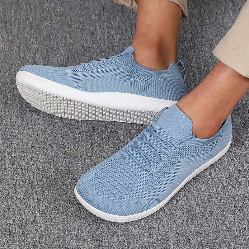 Men’s Breathable Mesh Trainers | Lightweight Cushioned Walking Sneakers