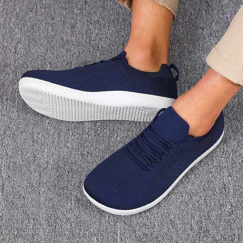 Men’s Breathable Mesh Trainers | Lightweight Cushioned Walking Sneakers