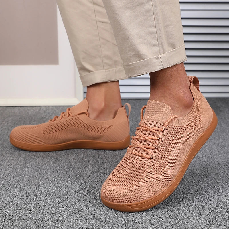 Men’s Breathable Mesh Trainers | Lightweight Cushioned Walking Sneakers