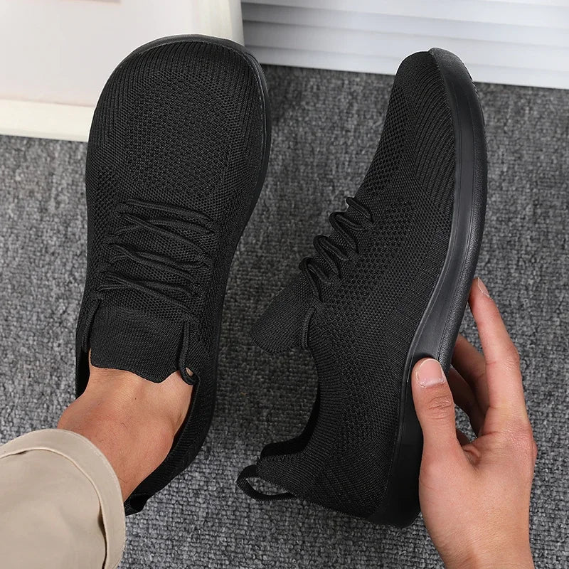 Men’s Breathable Mesh Trainers | Lightweight Cushioned Walking Sneakers