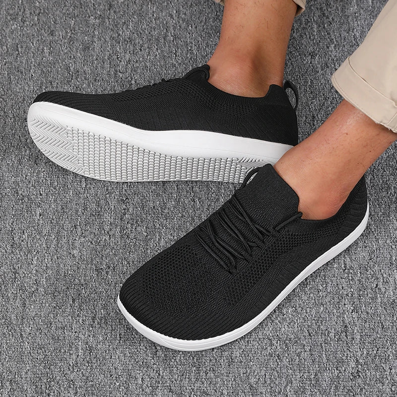 Men’s Breathable Mesh Trainers | Lightweight Cushioned Walking Sneakers