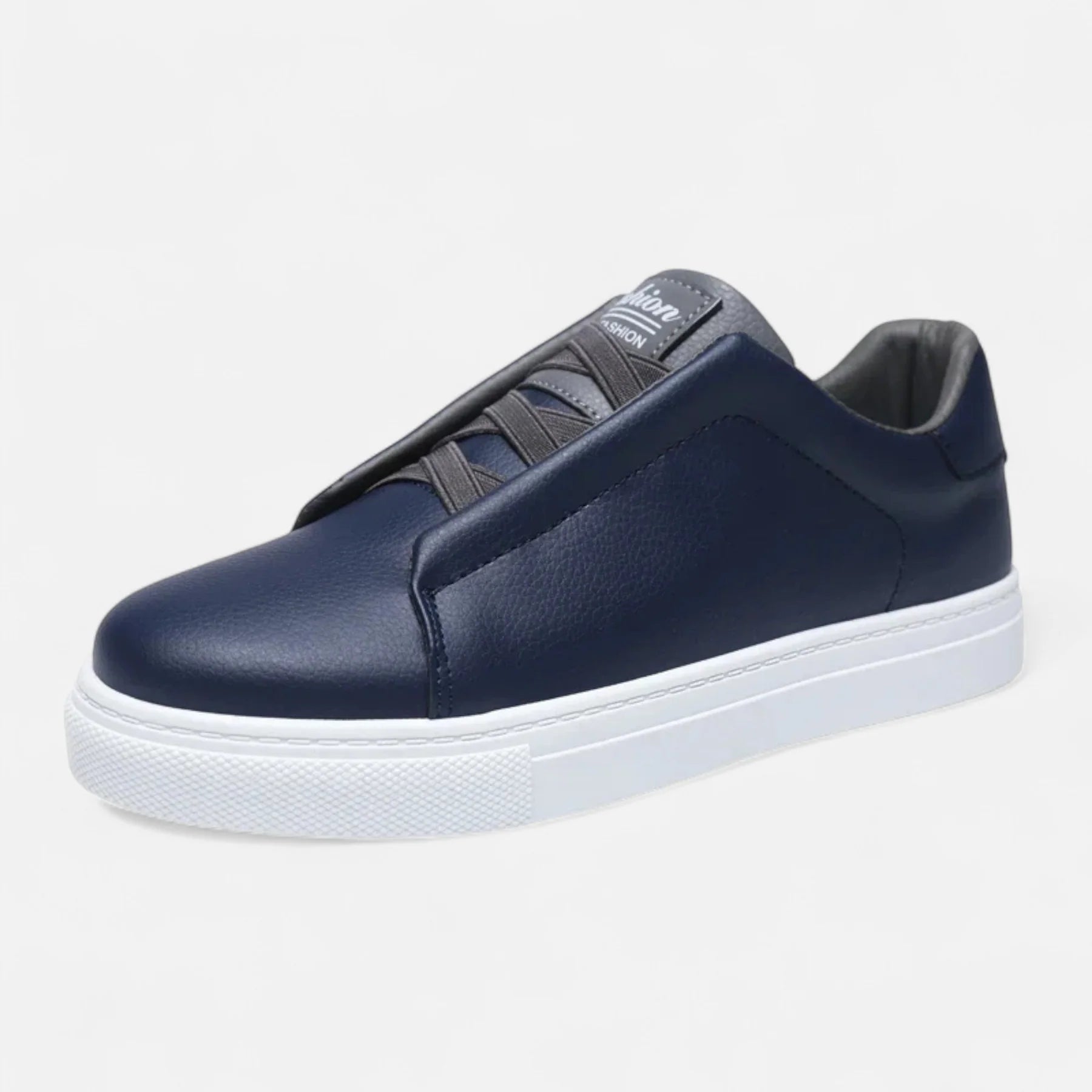Men’s Leather Slip-On Trainers | Minimal Low-Top