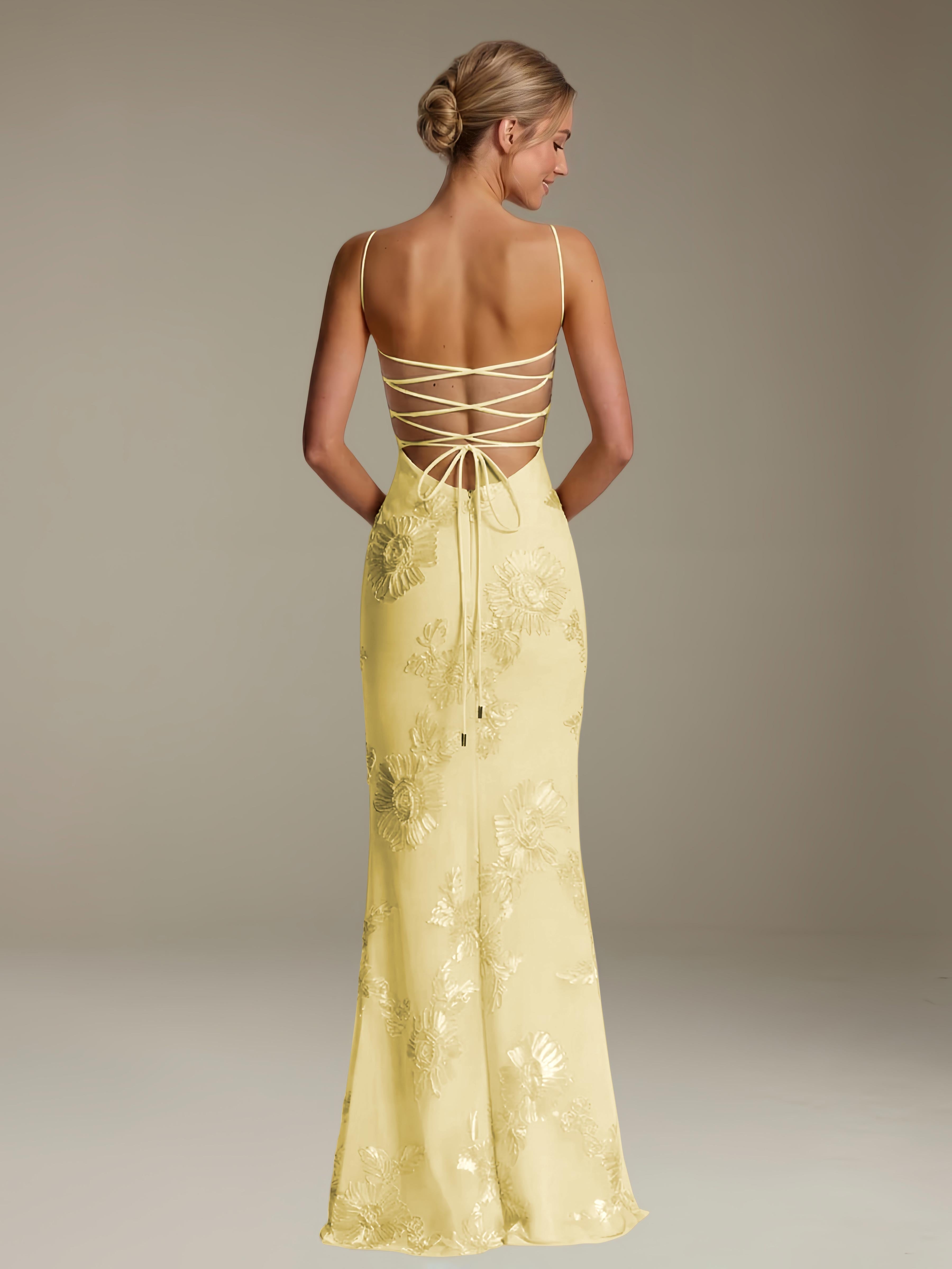 Women’s Floral Column Maxi Dress | Sweetheart Neckline & Open Back Gown