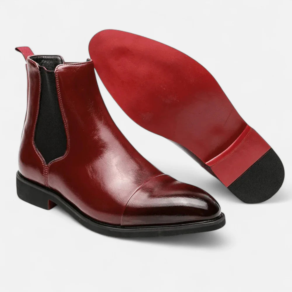 Men’s Leather Chelsea Boots | Venthia – Classic Ankle Boots