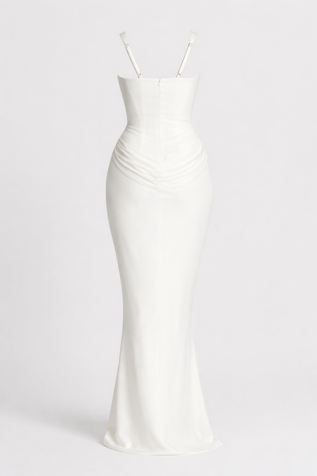 Women’s Sculpted Maxi Dress | Ivory White