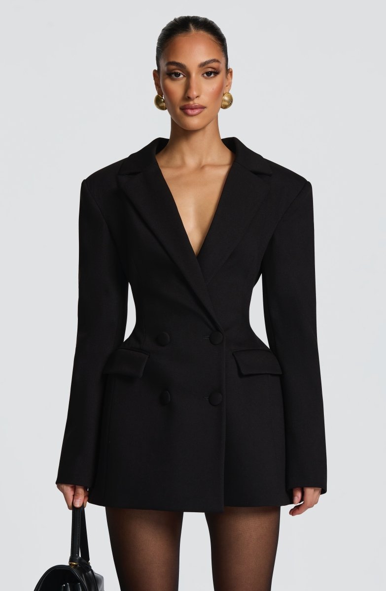 Women’s Double-Breasted Blazer Mini Dress