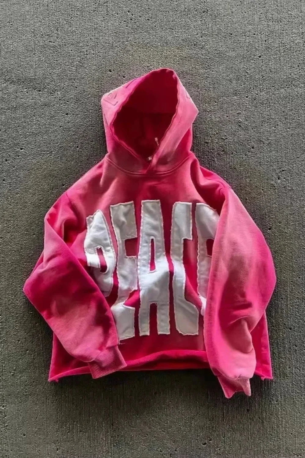 Graphic zip-up hoodie with hood, long sleeves and front pockets