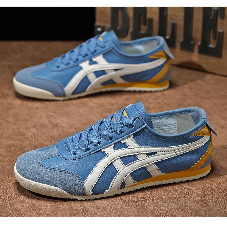 Men's Trainers Retro Suede Low-Profile Lace-Up - Blue