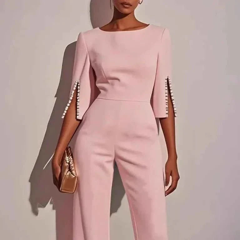 Women’s Tailored Wide-Leg Jumpsuit