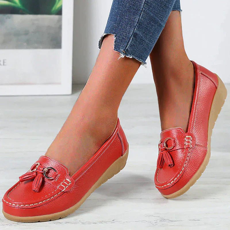 Women’s Decorative Tassel Moccasin Loafers