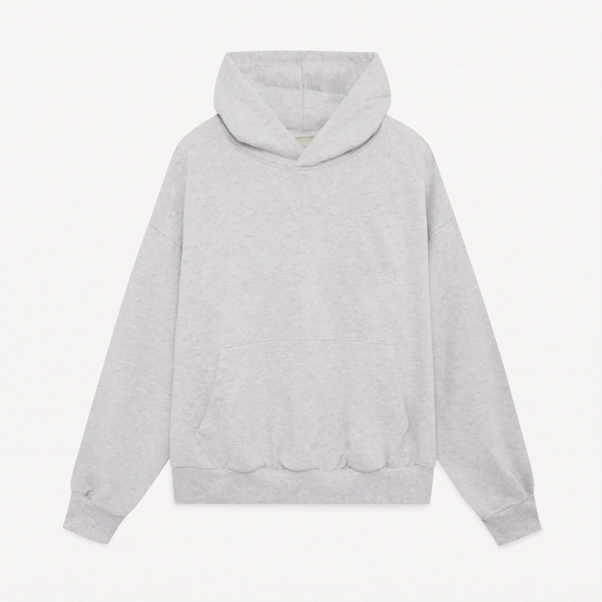 Women's oversized hooded hoodie with long sleeves and ribbed trims