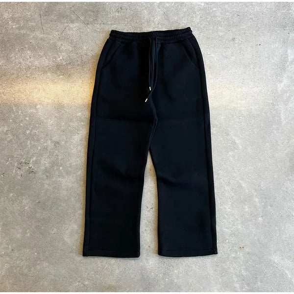 Men's hooded tracksuit set with sweatshirt and jogger trousers