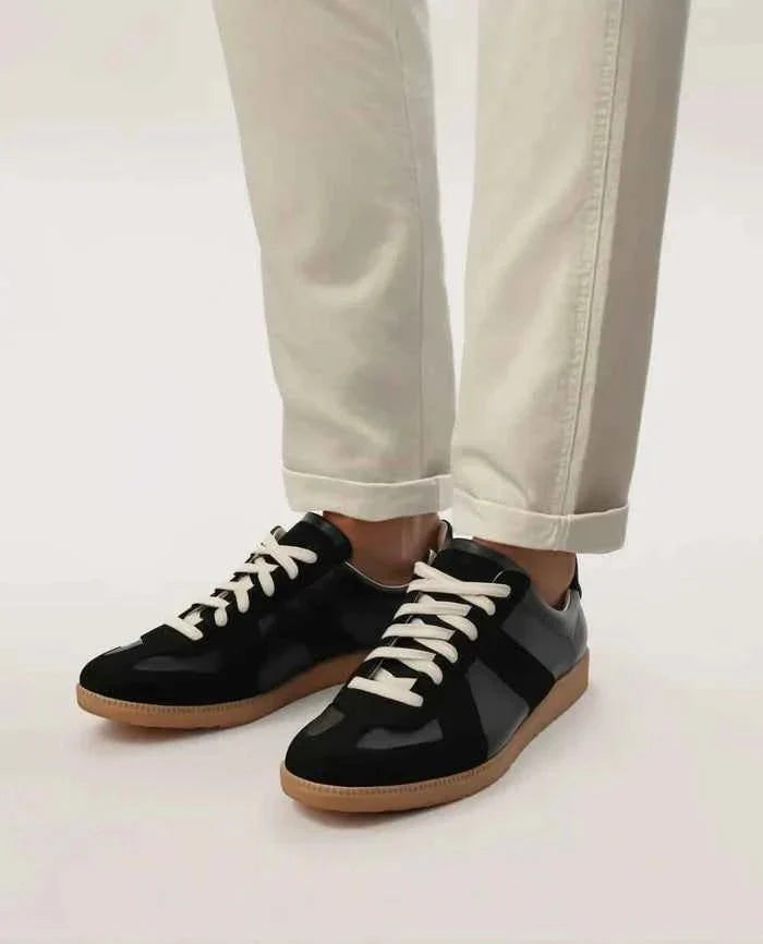 Women’s Minimalist Leather Trainers | Urban Gum Sole Sneakers